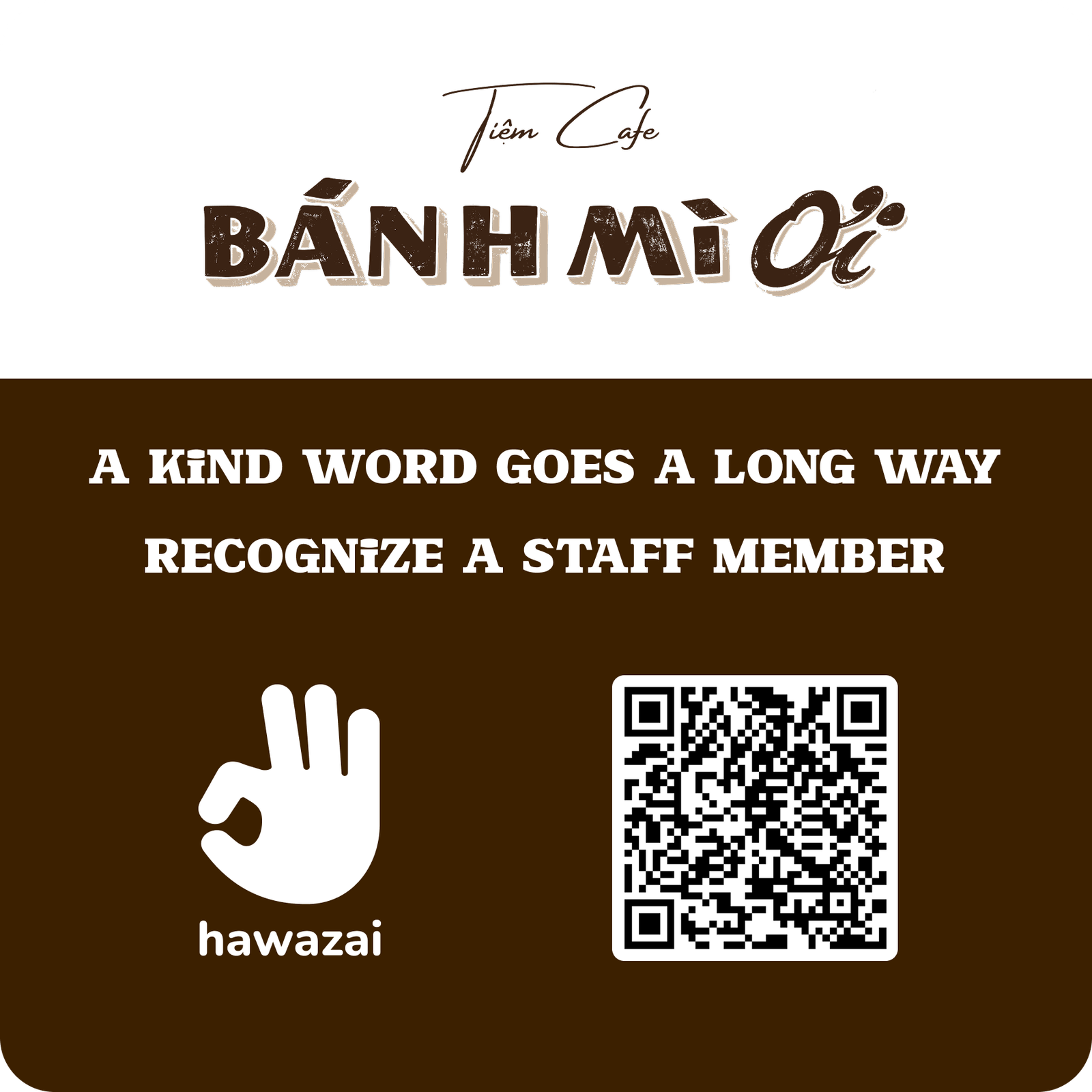 Banh Mi Oi, West Roxbury — Hawazai customer